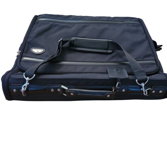 Samsonite Black Nylon Garment‎ Bag Shoulder Strap Overnight Carry On Travel - Picture 13 of 16